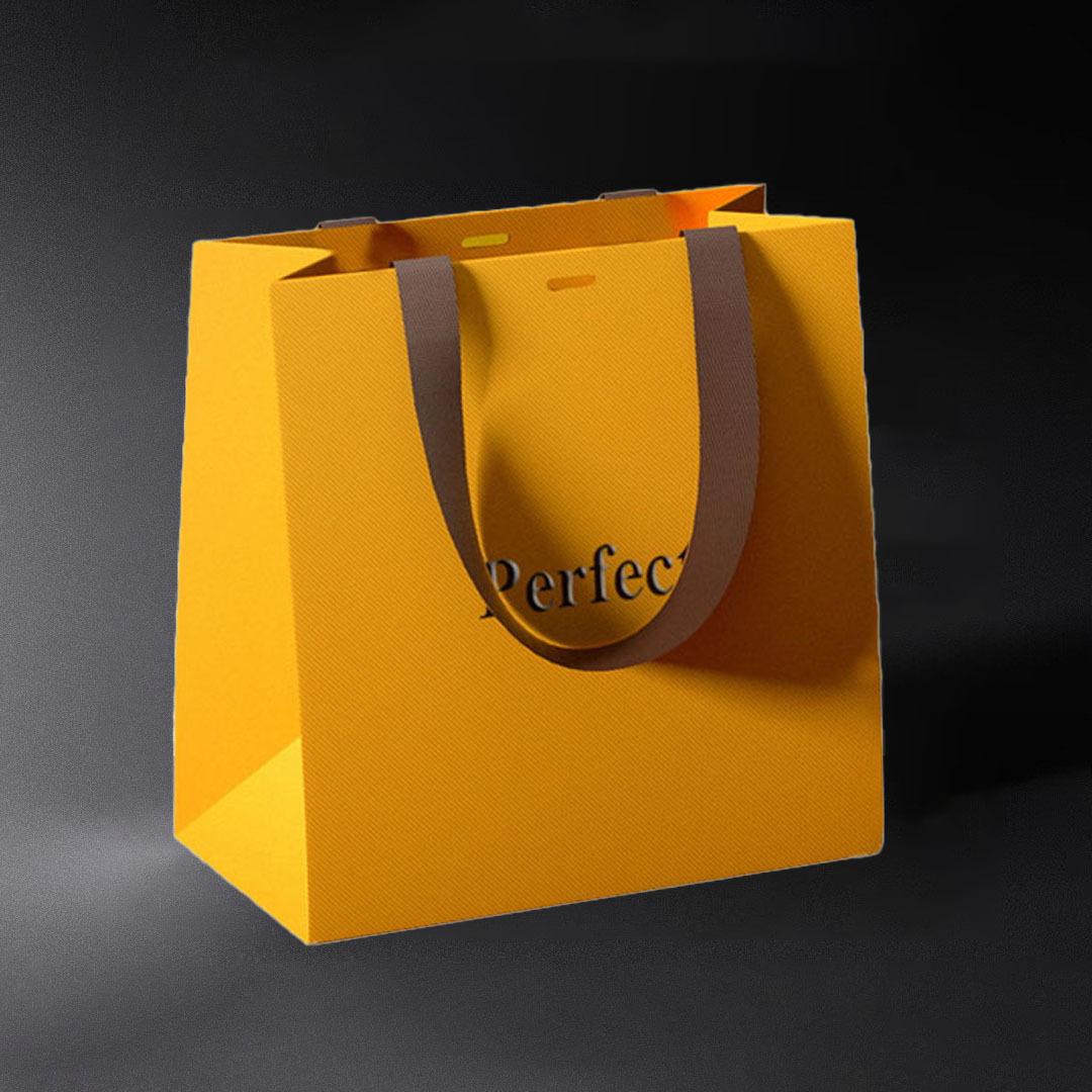 Wholesale Recyclable Luxury Paper Shopping Bags with Printed Logo 