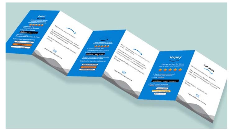 Custom Full-Color Tri-Fold Flyer Printing | A4 A5 Sizes Free Design 
