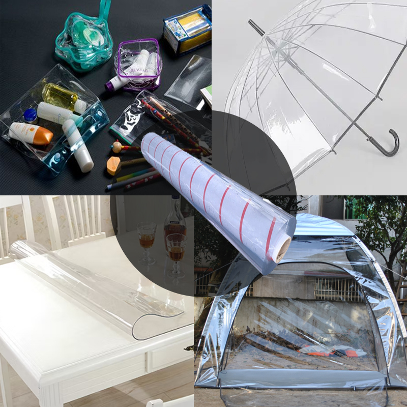 PVC transparent film manufacturing pvc plastic film Factory price pvc transparent film 
