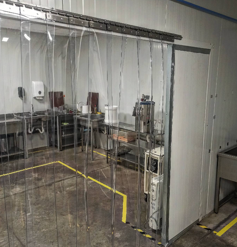 PVC Cold Storage Door Curtain – Energy Industrial Strip Door for Cold Storage pvc cold curtain manufacture PVC cold storage curtain,industrial PVC strip door