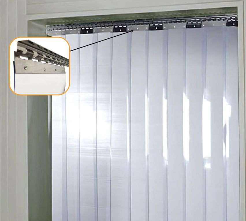 PVC Cold Storage Door Curtain – Energy Industrial Strip Door for Cold Storage pvc cold curtain manufacture PVC cold storage curtain,industrial PVC strip door
