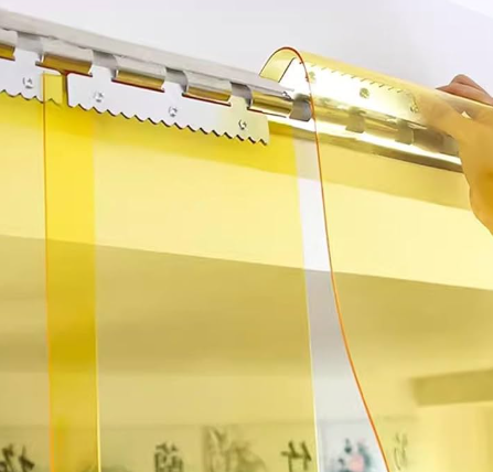 Insect-proof safety industrial door curtain yellow pvc strip curtains pvc yellow strip curtain for China manufacture yellow pvc strip curtains,pvc curtain yellow