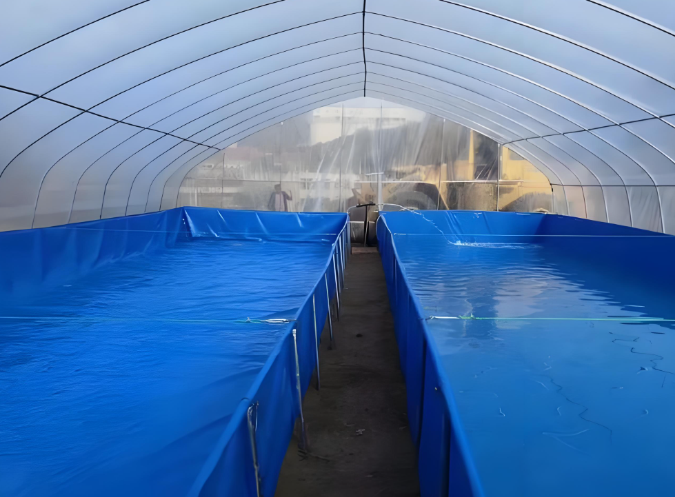 Durable Waterproof PVC Pond Tarpaulin pvc coated fabric for water storage waterproof pvc tank cover pvc coated fabric for water storage