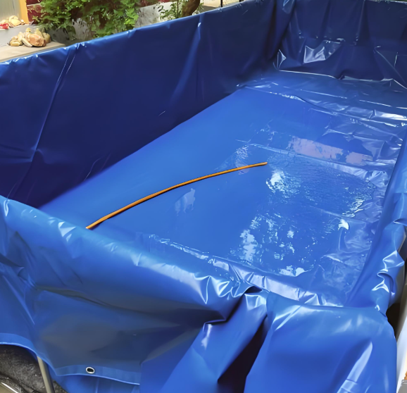 Durable Waterproof PVC Pond Tarpaulin pvc coated fabric for water storage waterproof pvc tank cover pvc coated fabric for water storage