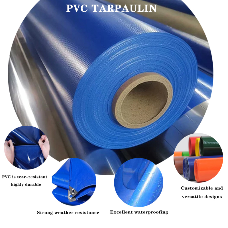 Durable Waterproof PVC Pond Tarpaulin pvc coated fabric for water storage waterproof pvc tank cover pvc coated fabric for water storage