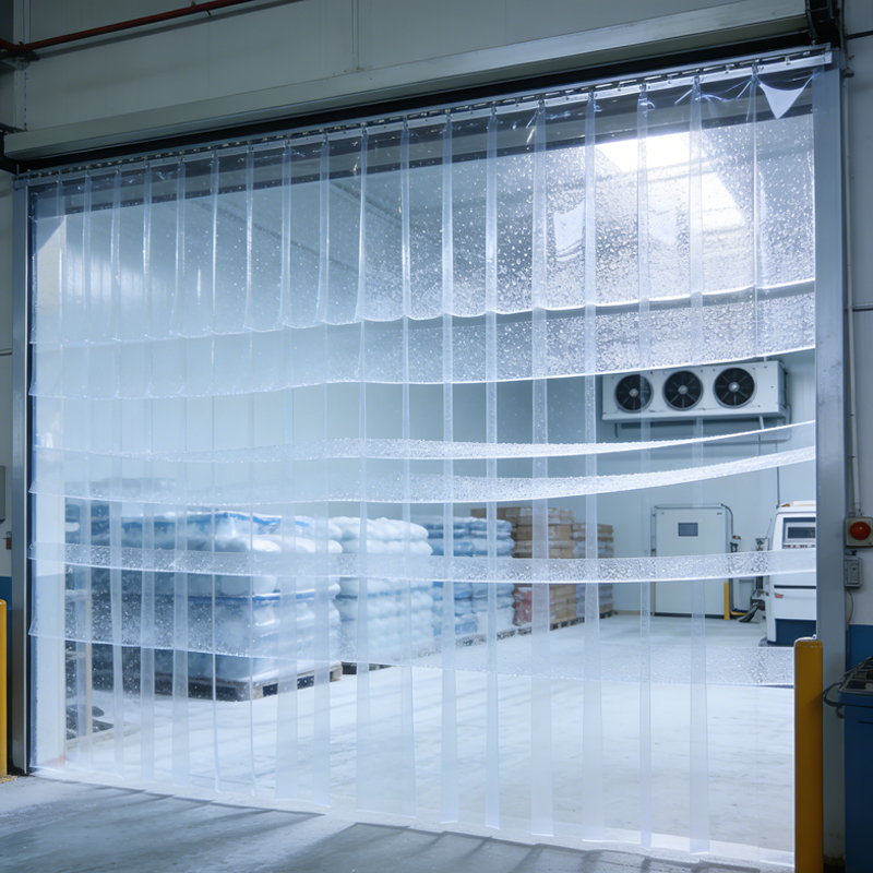 Polar PVC Strip Curtains for Freezer Rooms & Extreme Cold Applications  Polar PVC Strip Curtains