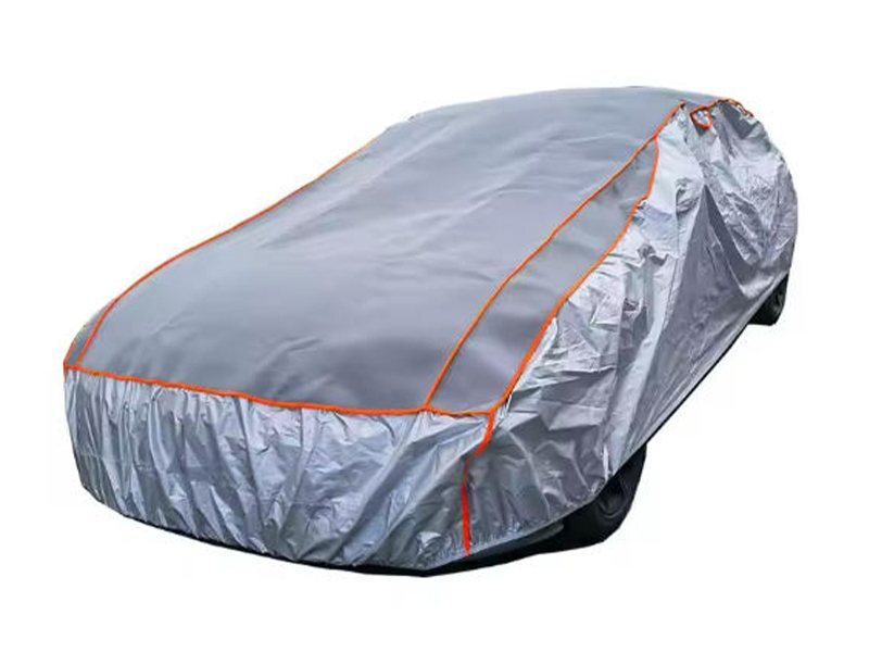 Thick padded anti-hail car cover