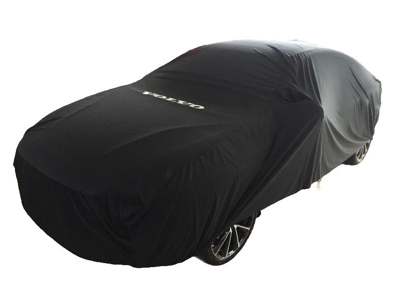 Indoor car cover with soft brush backing material