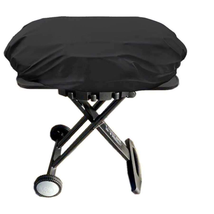 600D waterproof portable grill cover for camping barbecues