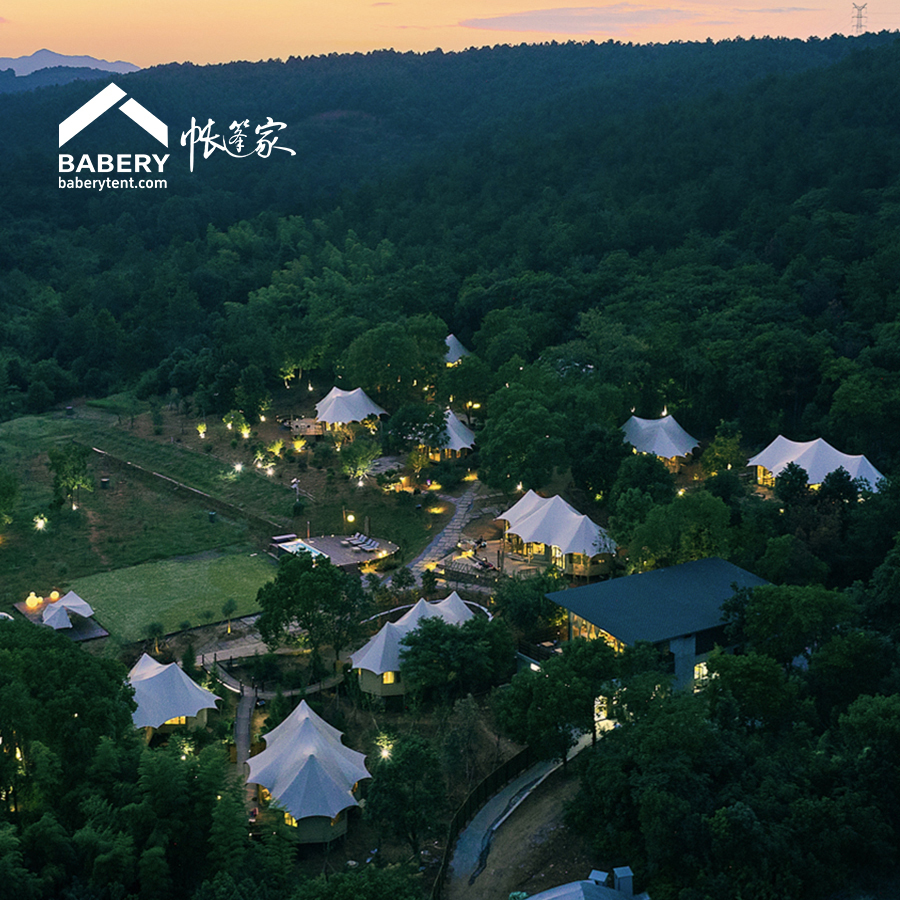 Yunhuaxi Valley: A Forest Mountain Tent Hotel in Hebei