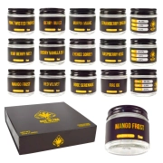 Ace Ultra Premium Glass Jars 1OZ Live Resin Wax Concentrate Packaging 16 Flavors Wholesale Price