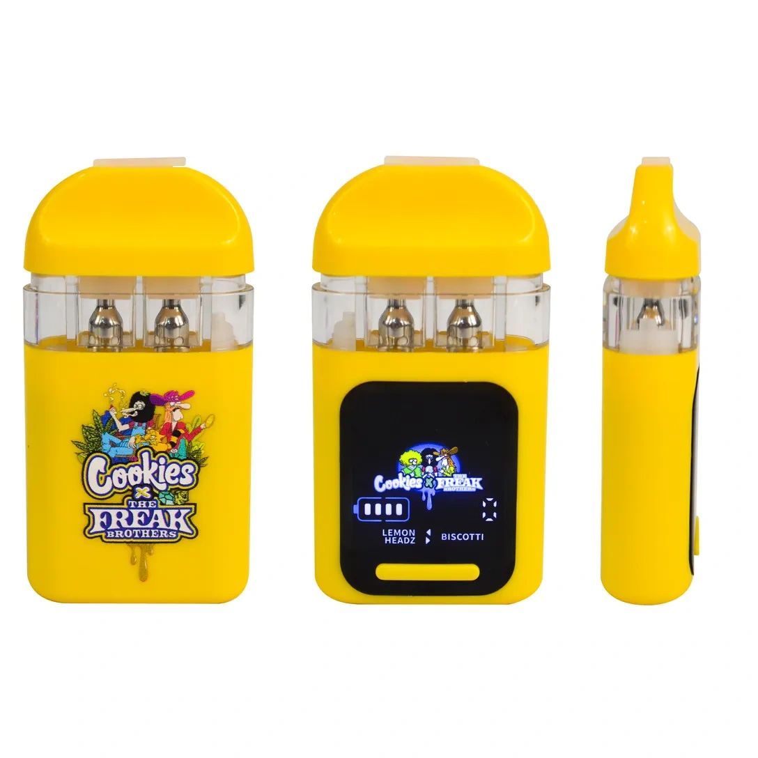cookies x the freak brothers disposable vape Cookies x The Freak Brothers 2025 Christmas 2g Dual Flavor Disposable Vape  Pen | Digital Display