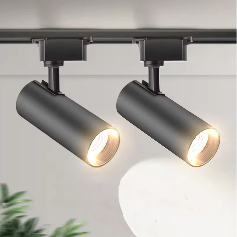 XZM LED Track Light 40W Warm White LED COB Spotlight Commercial Lighting Suitable for clothing stores, supermarkets, indoor corridor track lighting XZM 40W Warm White LED COB Track Light for Commercial Use LED Track Light, 40W Spotlight, Commercial Lighting, COB Lighting, Indoor Lighting