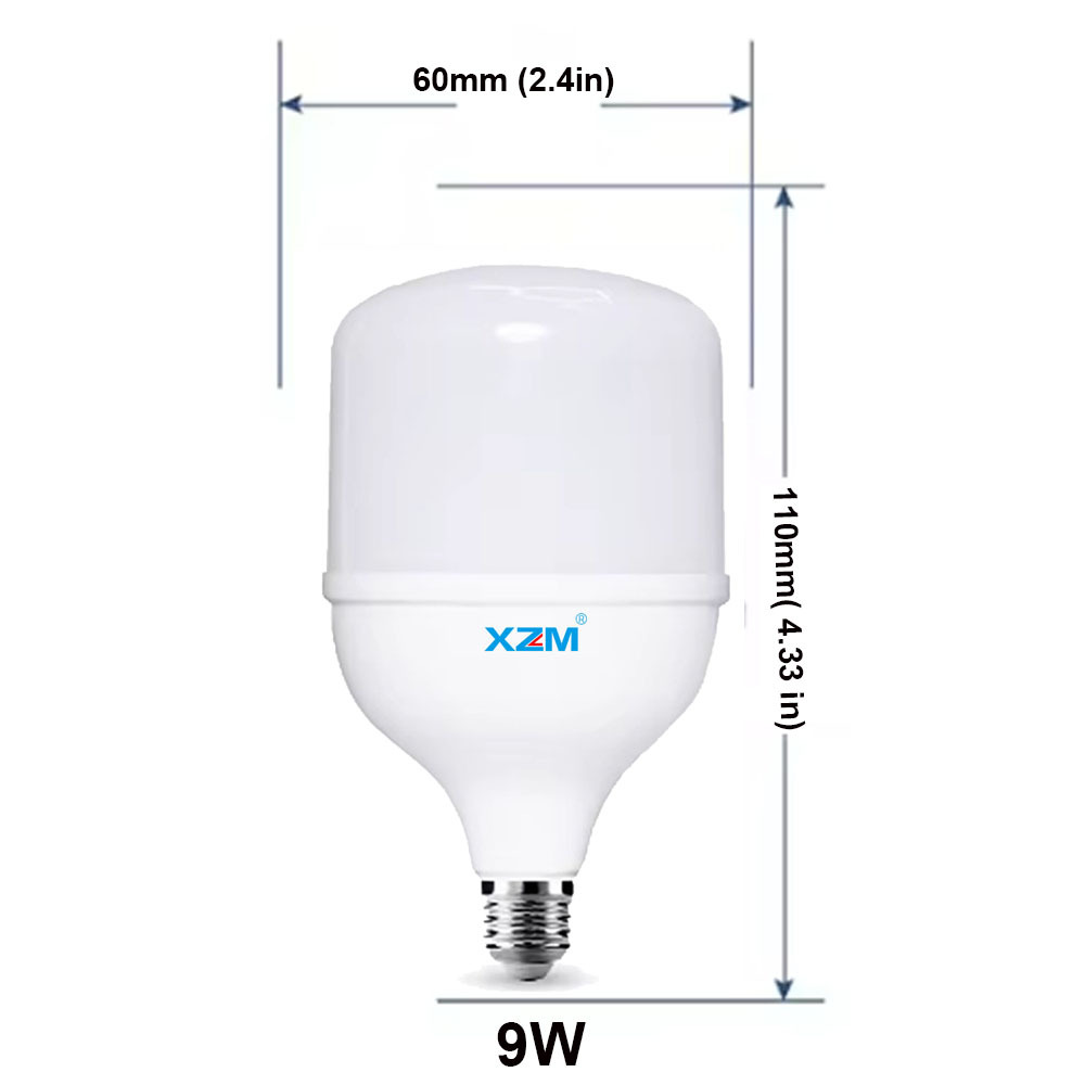 XZM 5W 9W 20W 30W E27/E26 Edison Screw Type Daylight 3000K/ 6500K LED Power Saving Plastic-coated Aluminum T-Shape Lamp Bulb Light 3000LM AC220V LED Bulb XZM E27/E26 LED Bulb 5W 9W 20W 30W Daylight 3000K/6500K 3000LM LED Bulb, E27, Power Saving, Daylight, T-Shape Lamp