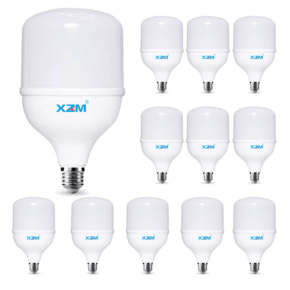 XZM 5W 9W 20W 30W E27/E26 Edison Screw Type Daylight 3000K/ 6500K LED Power Saving Plastic-coated Aluminum T-Shape Lamp Bulb Light 3000LM AC220V LED Bulb XZM E27/E26 LED Bulb 5W 9W 20W 30W Daylight 3000K/6500K 3000LM LED Bulb, E27, Power Saving, Daylight, T-Shape Lamp