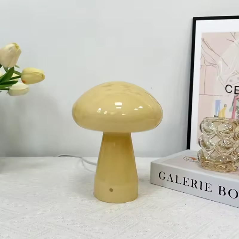 Eye-Caring Flicker-Free Soft Warm Glow Dimmable Retro Mushroom Bedside Lamp, Hand Blown Glass No Glare Low Blue Light Quiet Operation, for Bedroom Nightstand Nursery Reading Nook Kids Room, Plug-in Dimmable Lamp Vintage Mid-Century Hand Blown Glass Orange Mushroom Lamp | Dimmable Soft Ambient Glow Bedside Decor Lamp Cordless lamp, Rechargeable LED, Touch control, Dimmable light, Eye-caring,Mushroom Table Lamp,Macaron Desk Lamp,Mushroom Lamp,Glass Mushroom Lamp,Vintage Mushroom Lamp,Mid-Century Mushroom Lamp,Orange Mushroom Lamp,Hand Blown Glass Lamp,Retro Mushroom Table Lamp,Decorative Mushroom Lamp,Bedside Mushroom Lamp,Ambient Mushroom Lamp