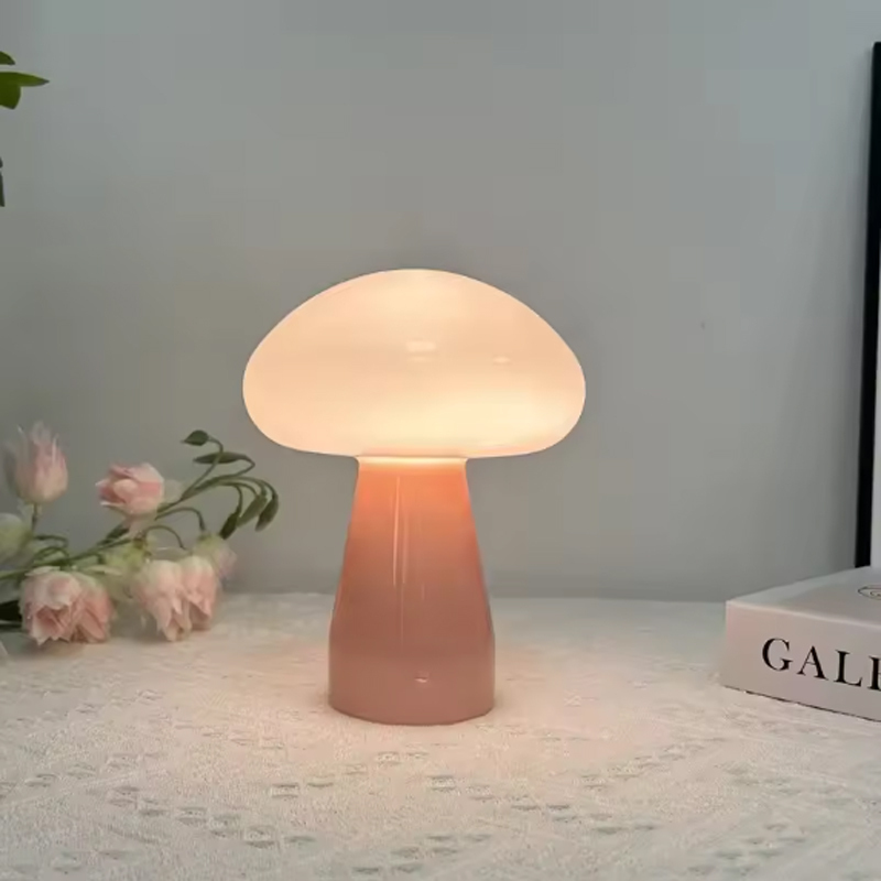 Eye-Caring Flicker-Free Soft Warm Glow Dimmable Retro Mushroom Bedside Lamp, Hand Blown Glass No Glare Low Blue Light Quiet Operation, for Bedroom Nightstand Nursery Reading Nook Kids Room, Plug-in Dimmable Lamp Vintage Mid-Century Hand Blown Glass Orange Mushroom Lamp | Dimmable Soft Ambient Glow Bedside Decor Lamp Cordless lamp, Rechargeable LED, Touch control, Dimmable light, Eye-caring,Mushroom Table Lamp,Macaron Desk Lamp,Mushroom Lamp,Glass Mushroom Lamp,Vintage Mushroom Lamp,Mid-Century Mushroom Lamp,Orange Mushroom Lamp,Hand Blown Glass Lamp,Retro Mushroom Table Lamp,Decorative Mushroom Lamp,Bedside Mushroom Lamp,Ambient Mushroom Lamp