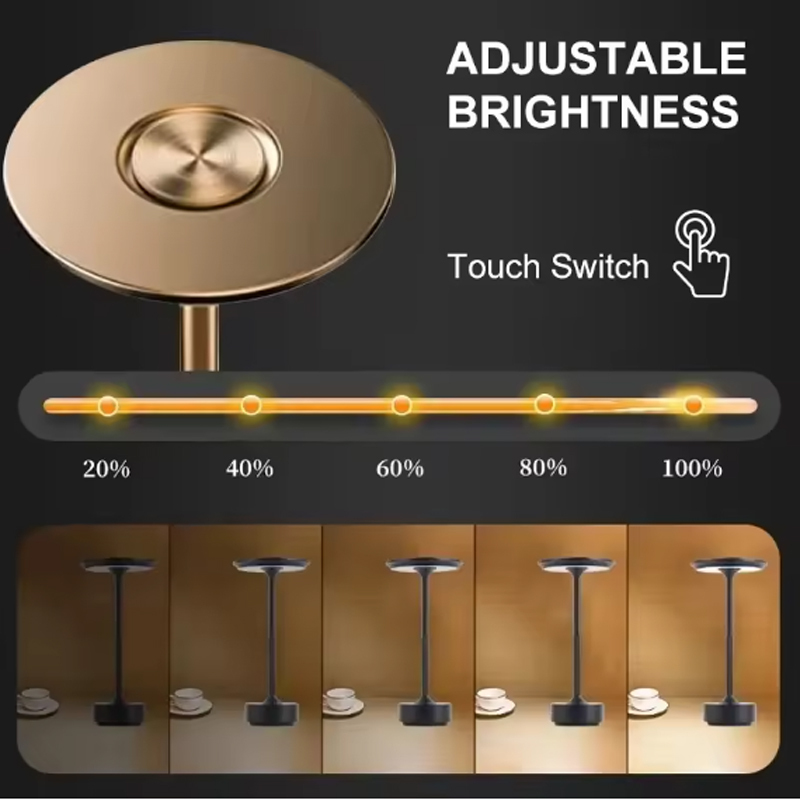 Cordless Rechargeable Touch Dimmable 3 Color Modes Modern Minimalist LED Table Lamp, Eye-Caring Flicker-Free Premium Metal Finish Long Battery Life IP54 Waterproof, for Bedroom Restaurant Home Office Outdoor Patio Hotel, Rechargeable Battery Operated Modern Minimalist Cordless Rechargeable LED Table Lamp | Touch Dimmable Eye-Caring Desk Lamp Table lamp,night light,bedside lamp,Portable LED Table Lamp,RGB Table Lamp,Cordless Rechargeable Table Lamp,Gold LED Table Lamp,Remote Control Table Lamp,Portable Lantern Lamp,Color Changing Table Lamp,Waterproof Outdoor Table Lamp,Ambient LED Lamp,Luxury Gold Table Lamp