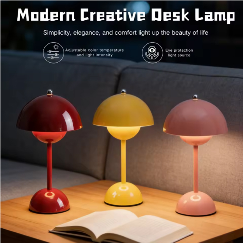 Eye-Caring Flicker-Free Stepless Dimmable 3 Color Temperature Rechargeable Flowerpot Bedside Lamp, Soft Glow No Blue Light Touch Control Long Runtime, for Bedroom Nightstand Nursery Dorm Reading Nook, USB Rechargeable Aesthetic Danish Flowerpot LED Lamp | Cordless Touch Dimmable Home Decor Accent Table Lamp Touch control, Dimmable light, Eye-caring,Mushroom Table Lamp,Flowerpot Lamp,Danish Flowerpot Lamp,Cordless Flowerpot Lamp,Rechargeable Flowerpot Lamp,Touch Control Flowerpot Lamp,Modern Flowerpot Table Lamp,Dimmable Flowerpot Desk Lamp,Battery Operated Flowerpot Lamp,Bud Lamp,Danish Design Table Lamp,Table lamp,night light,bedside lamp