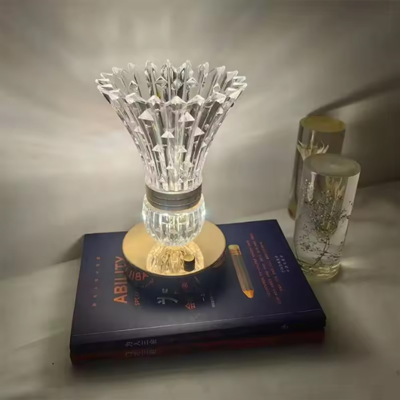 Luxury Sparkling Crystal Cordless Rechargeable 3 Color Dimmable Badminton Shape LED Table Lamp, Diamond Cut Lampshade Polished Gold Base Flicker-Free Glow, for Bedroom Living Room Home Decor Wedding Party, USB Rechargeable 3 Color Mode Glam Diamond Cut Crystal LED Lamp | Rechargeable Cordless for Living Room Bedroom Vanity Luxury Decor bedside lamp,Bedside Table Lamp,Table Lamp,night light,Tulip Table Lamp,LED Tulip Night Light,Crystal Table Lamp,Badminton Shape Lamp,Luxury LED Table Lamp,Rechargeable Crystal Lamp,3 Color Dimmable Lamp,Glam Decorative Lamp,Crystal Night Light,Gold Base Table Lamp,Sparkling Crystal Lamp,Romantic Table Lamp