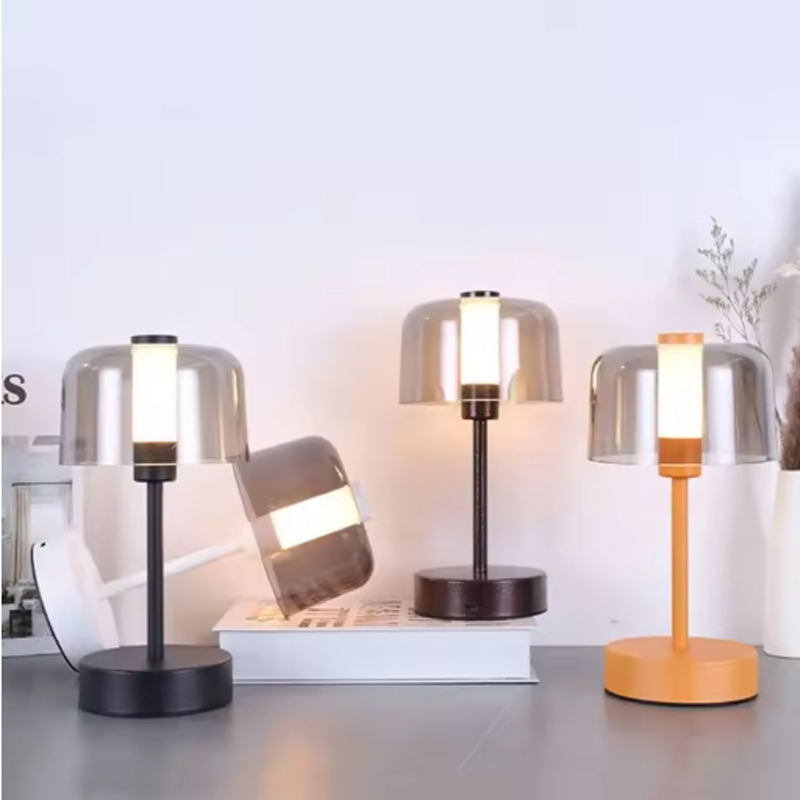 Cordless Rechargeable Touch Dimmable Vintage Mid-Century Glass Shade LED Table Lamp, Solid Wood Base Eye-Caring Soft Glow Long Battery Life, for Bedroom Living Room Home Office Cafe Decor, USB Rechargeable Battery Operated Eye-Caring Soft Glow Bedside Lamp | Cordless Rechargeable Mid-Century Glass & Wood Table Lamp bedside lamp,Mid Century Table Lamp,Wood Base Table Lamp,Glass Shade Table Lamp,Cordless Rechargeable Table Lamp,Vintage LED Table Lamp,Touch Dimmable Table Lamp,Bedside Table Lamp,Decorative Glass Table Lamp,Mid Century Modern Lamp,Wooden LED Desk Lamp,Table Lamp