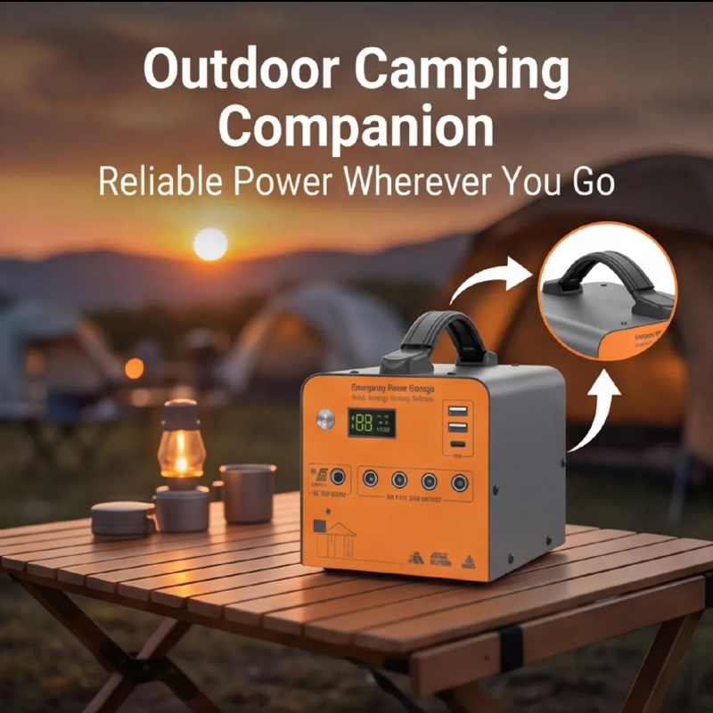 200W Camping Portable Power Station, Lightweight Handle Compact Multi-Port Solar Emergency Supply for Hiking RV Off-Grid Travel Use 200W Camping Power Station - Lightweight, Multi-Port Solar Supply camping power station, portable power supply, solar power bank, emergency supply, off-grid travel,portable solar power station,emergency power supply,solar power station,backup power station,portable power station,solar power supply,home backup power,outdoor power station,handheld solar power station,12V DC power station,multi-port solar power supply,LCD display power station,portable handle power station,solar emergency power storage,USB C power station,compact solar power supply
