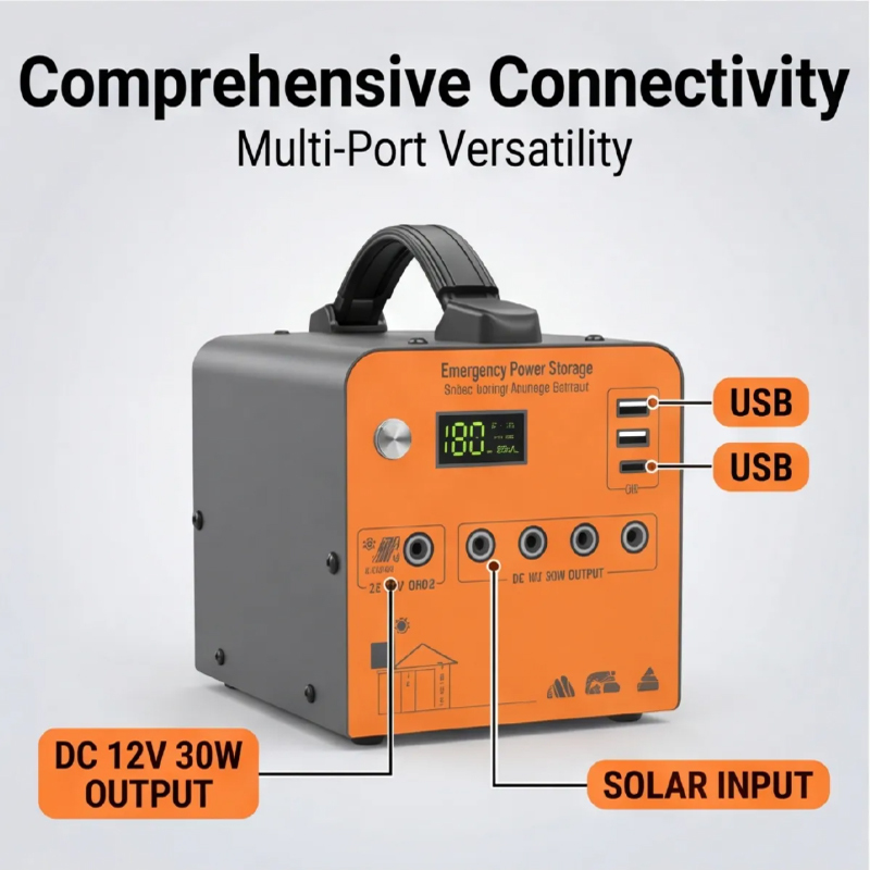 200W Camping Portable Power Station, Lightweight Handle Compact Multi-Port Solar Emergency Supply for Hiking RV Off-Grid Travel Use 200W Camping Power Station - Lightweight, Multi-Port Solar Supply camping power station, portable power supply, solar power bank, emergency supply, off-grid travel,portable solar power station,emergency power supply,solar power station,backup power station,portable power station,solar power supply,home backup power,outdoor power station,handheld solar power station,12V DC power station,multi-port solar power supply,LCD display power station,portable handle power station,solar emergency power storage,USB C power station,compact solar power supply
