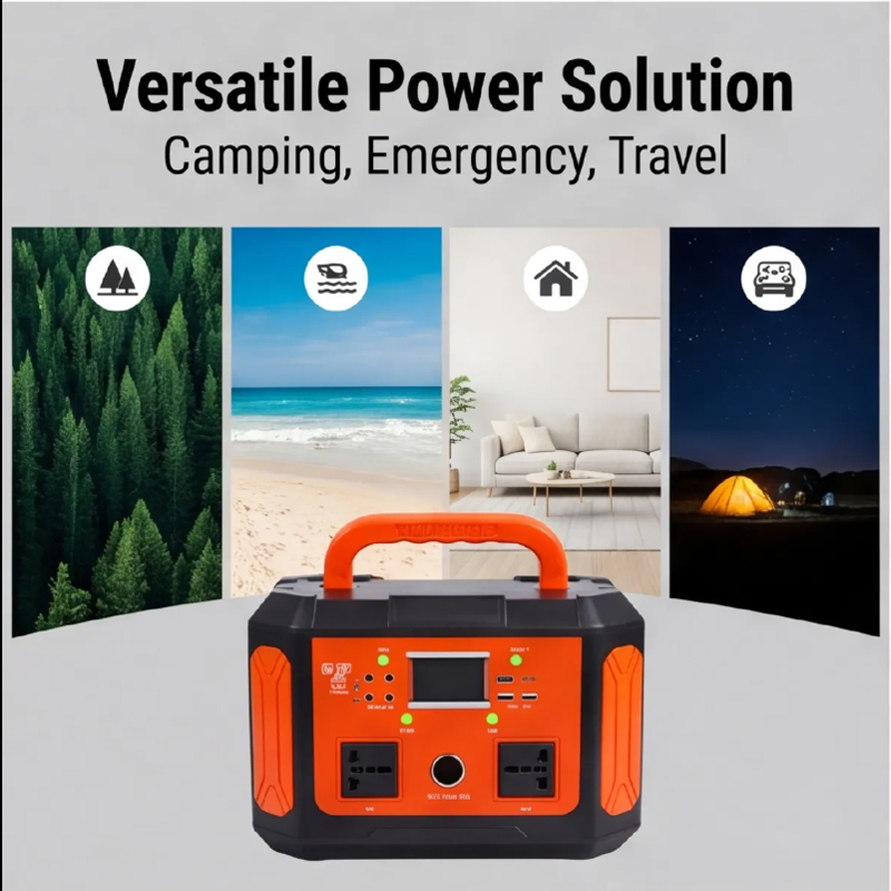 Camping Portable Power Station, Portable Handle Fast Charging Multi-Output Power Supply for Hiking RV Travel Outdoor Trips, Multi-Port AC/DC Camping Portable Power Station with Multi-Port AC/DC Fast Charging Camping Power Station, Portable Handle, Fast Charging, Multi-Output, RV Travel,portable power station,solar generator,backup power supply,portable power supply,outdoor power station,home backup power,camping power station,solar power station,multi-port power station,solar ready power station,power station with LCD display,power station with 12V port,AC outlet portable power station,rechargeable power generator,handheld portable power station,portable power station with LED light