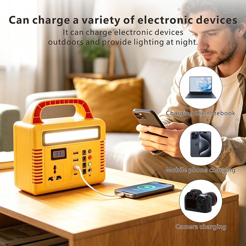 Portable Solar Power Station Kit with Foldable Solar Panel & 2 LED Bulbs, 220V Multi-Port Output Solar Generator with Digital Battery Display, Dual Charging Solar Lighting System for Home Backup Power Outage Off-Grid Living Camping Outdoor Emergency Portable Solar Power Station Kit with Foldable Solar Panel portable solar power station, solar generator, emergency power, off-grid solar, outdoor lighting,solar power station kit,portable solar generator,solar lighting system,solar power kit