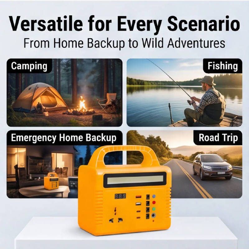 Portable Solar Power Station Kit with Foldable Solar Panel & 2 LED Bulbs, 220V Multi-Port Output Solar Generator with Digital Battery Display, Dual Charging Solar Lighting System for Home Backup Power Outage Off-Grid Living Camping Outdoor Emergency Portable Solar Power Station Kit with Foldable Solar Panel portable solar power station, solar generator, emergency power, off-grid solar, outdoor lighting,solar power station kit,portable solar generator,solar lighting system,solar power kit