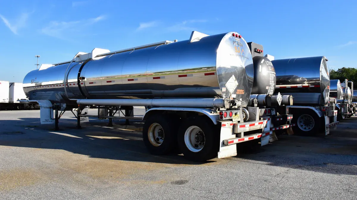 Low Temperature Bottom Loading Tanker Skid Mounted Equipment
