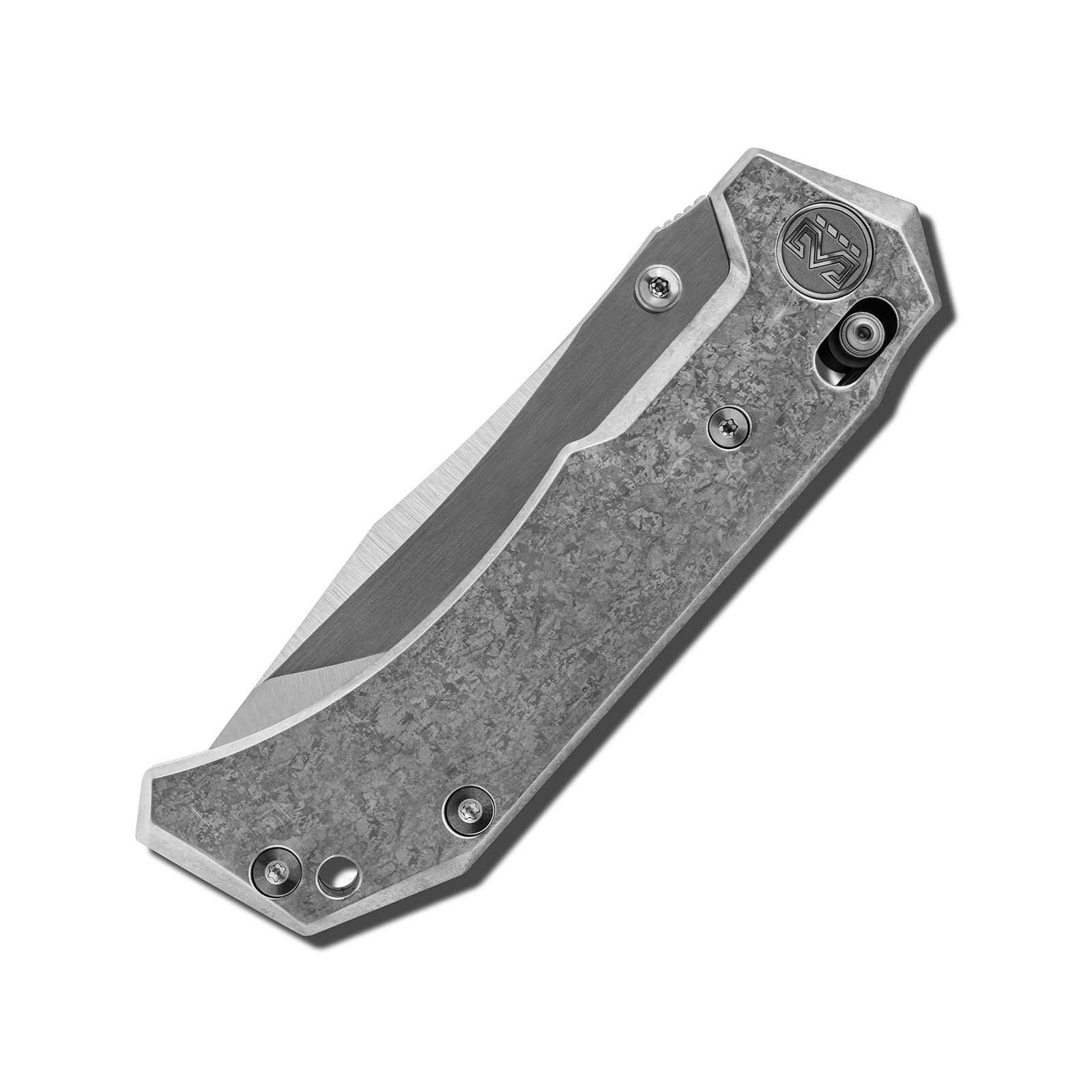 M Miguron Knives Artpy Cross-bar Lock Folding Knife 3.73