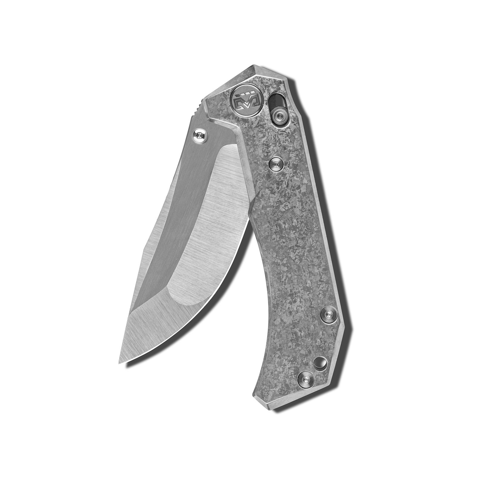 M Miguron Knives Artpy Cross-bar Lock Folding Knife 3.73