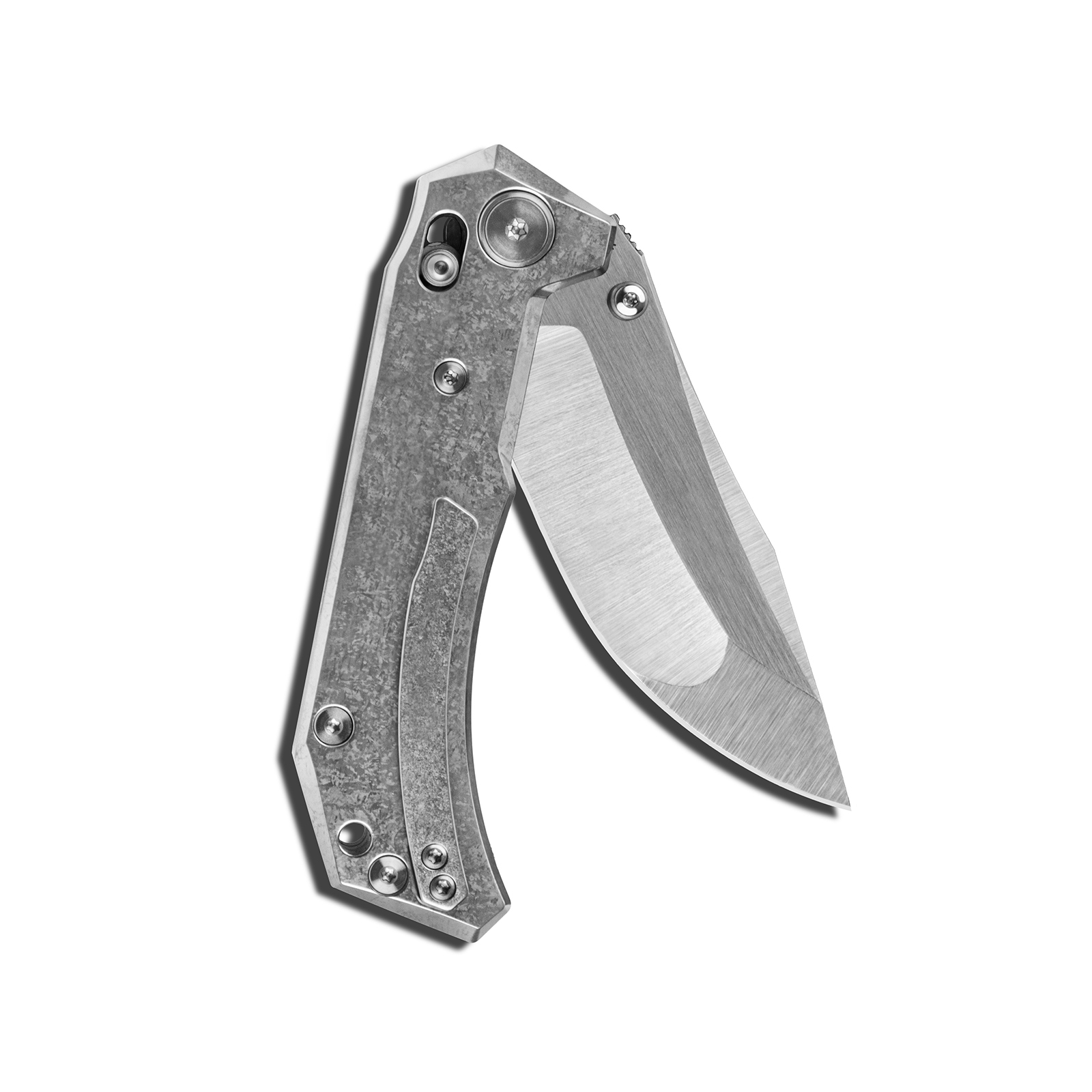 M Miguron Knives Artpy Cross-bar Lock Folding Knife 3.73