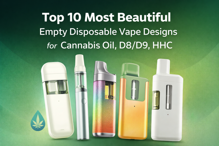 Top 10 Most Beautiful Empty Disposable Vape Designs