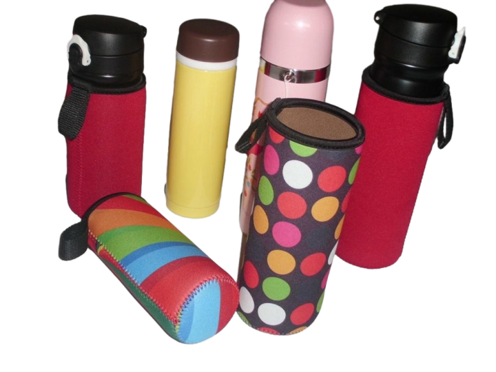 Neoprene bottle can cover with OEM full over print or silk screen print  