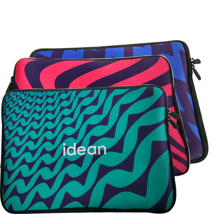 Custom Waterproof Neoprene Fabric Full over Print on Demand Laptop Bag Multi Size Laptop Handbag  