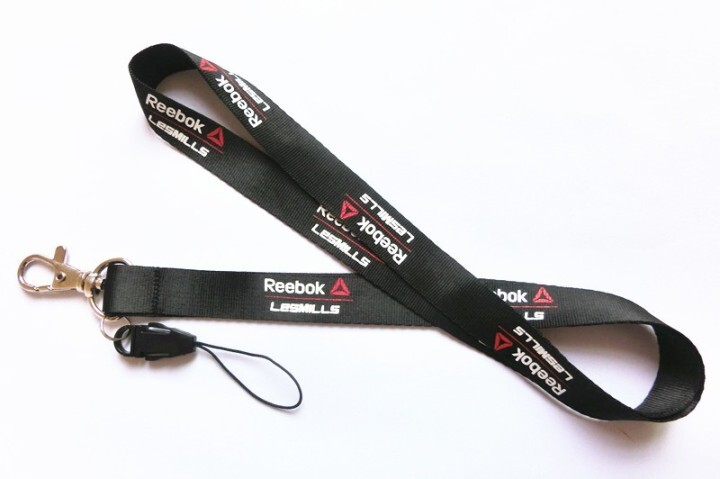 Custom Jacquard Hook Personalized Sublimation Polyester/Nylon Lanyard Key Chain Digital Phone Neck Strap ID Card Holder  