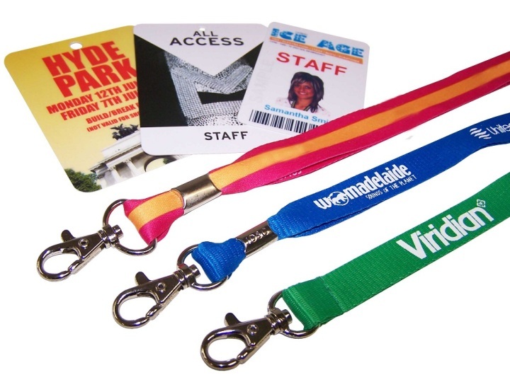 Custom Jacquard Hook Personalized Sublimation Polyester/Nylon Lanyard Key Chain Digital Phone Neck Strap ID Card Holder  