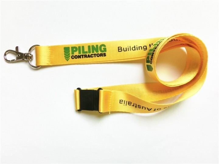 Custom Jacquard Hook Personalized Sublimation Polyester/Nylon Lanyard Key Chain Digital Phone Neck Strap ID Card Holder  