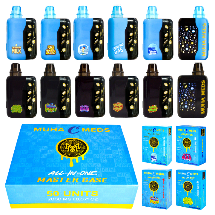 Muha Meds Cookies Disposable Vape 380mAh Battery Ceramic Coil Empty LED  Wholesale Device