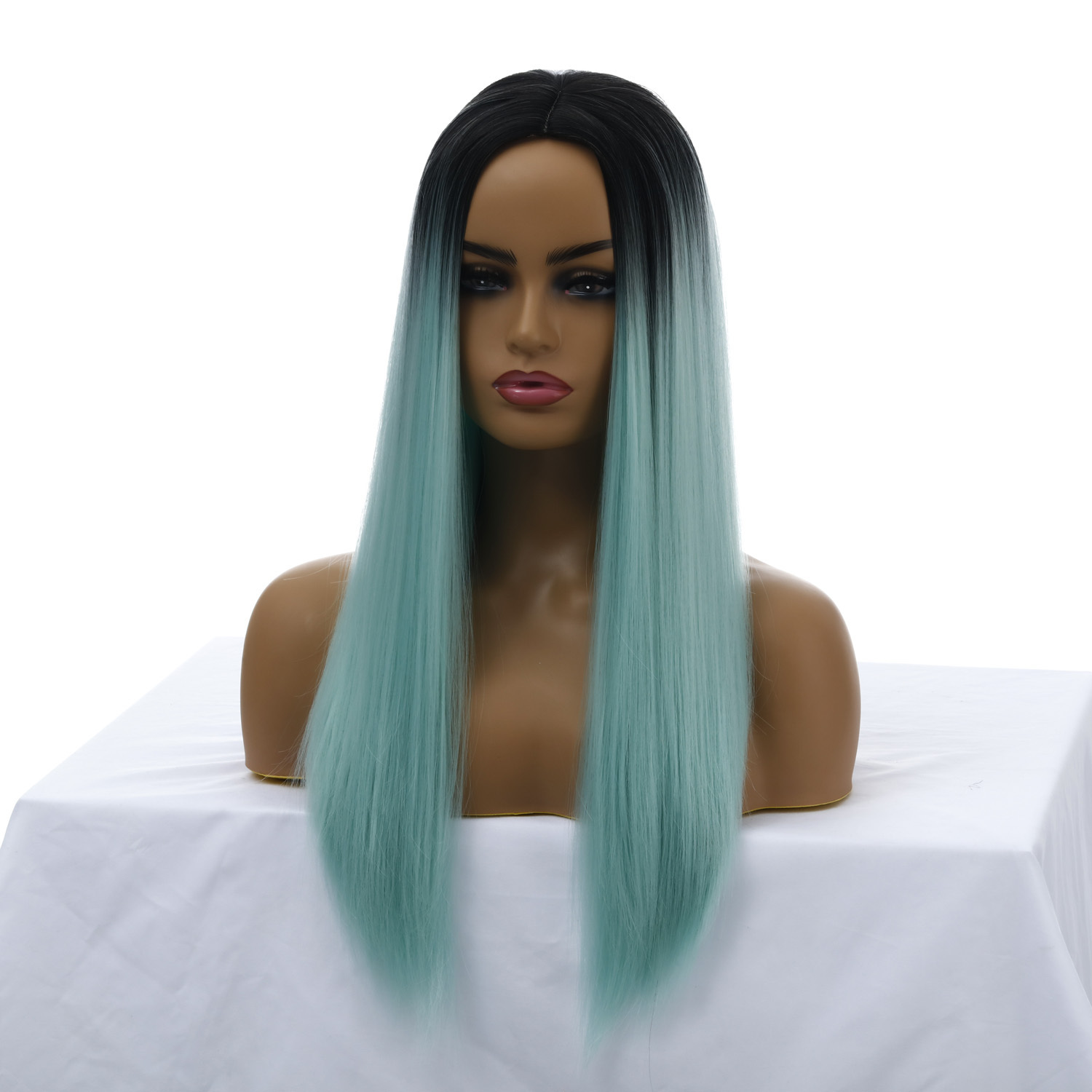 Tiktok adult side swept bangs wig tiktok full lace wigs