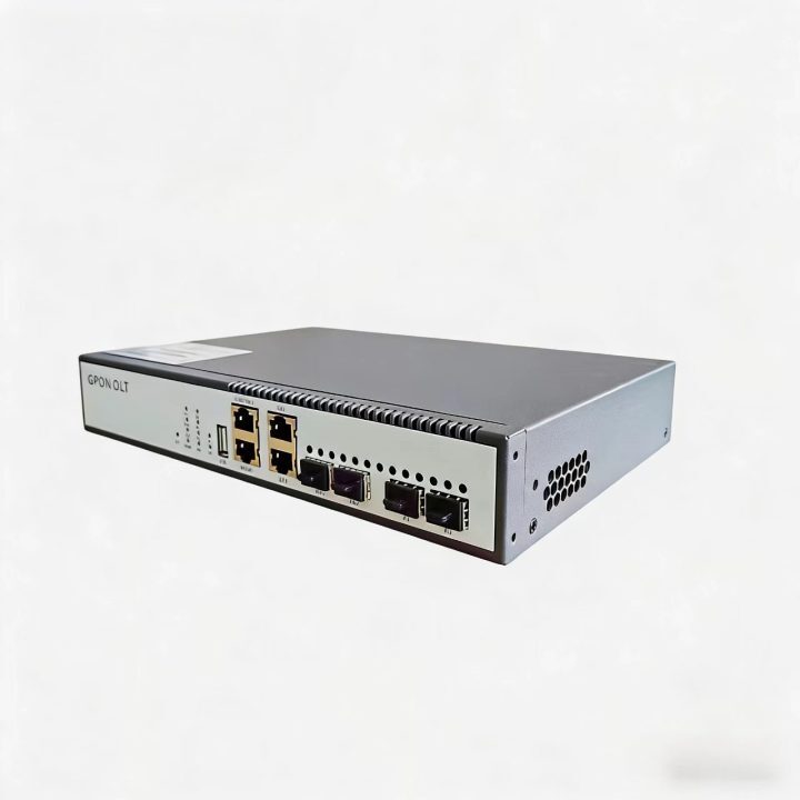 2-Port GPON OLT Line Terminal | Support ONU Auto-Discovery & Remote Management | Gigabit Fiber Optic Solution for Network Engineers ----FY-G1002P