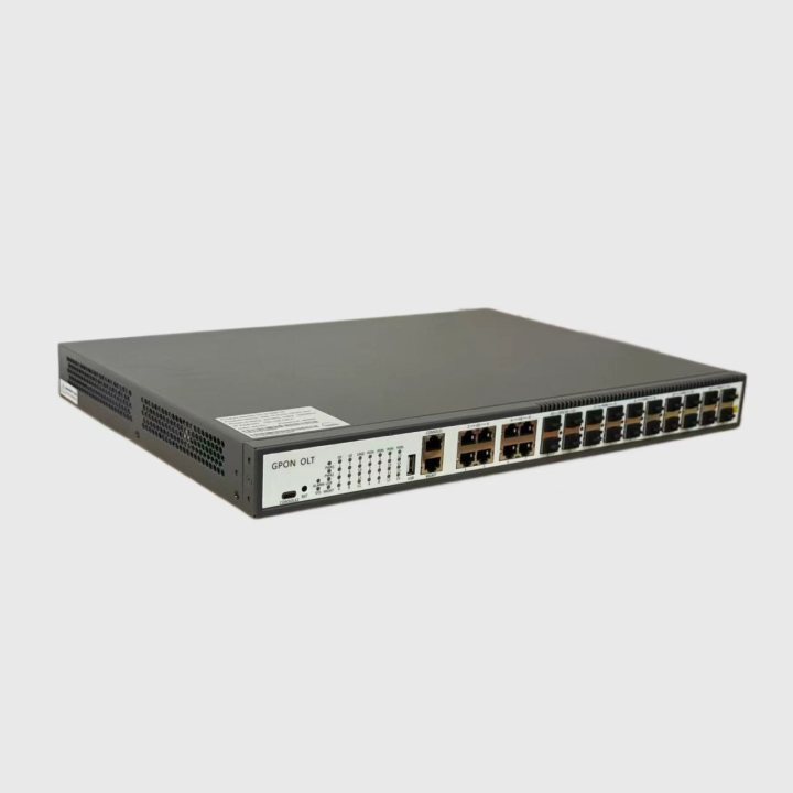 16 Ports GPON OLT--FY-G1016P Gigabit stable transmission, plug-and-play installation, low power consumption; compatible with mainstream ONU brands for FTTH/FTTB projects
