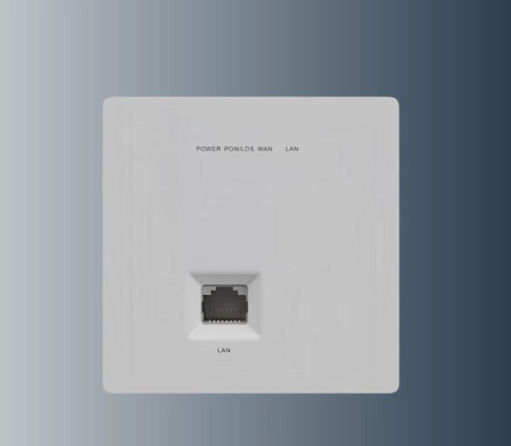  86 Panel XPON ONU | Wall Plate Fiber ONT | 86-Type Dual Mode GPON/EPON Terminal /The Flush-Mount Fiber Terminal for Modern FTTR & FTTH