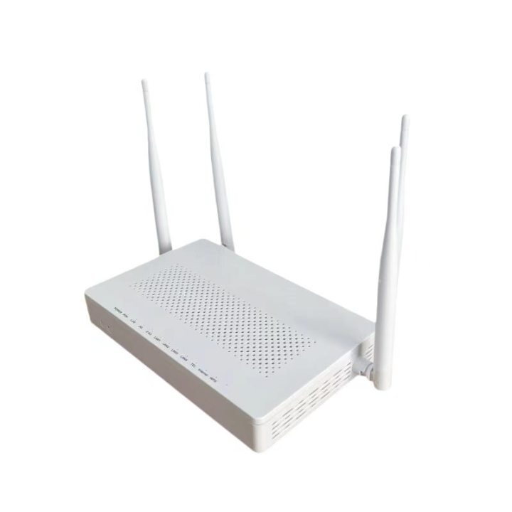 1GE+3FE+1Voice+2USB WiFi XPON ONU Dual Band WiFi 4 Antennas XPON ONU AC1200 Dual Band WiFi XPON ONU XPON ONU with USB Storage Function FTTH Triple Play XPON ONU