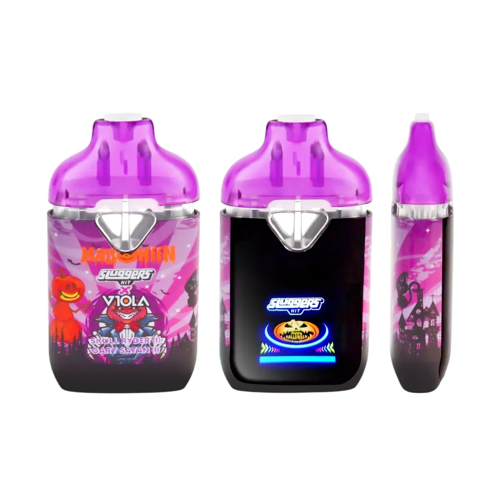 skull disposable vape Sluggers Dual Flavors 2g Halloween Edition USA STOCK Elf Bar Prime Select Flavor ::Watermelon Apple Ice How Long Should a
