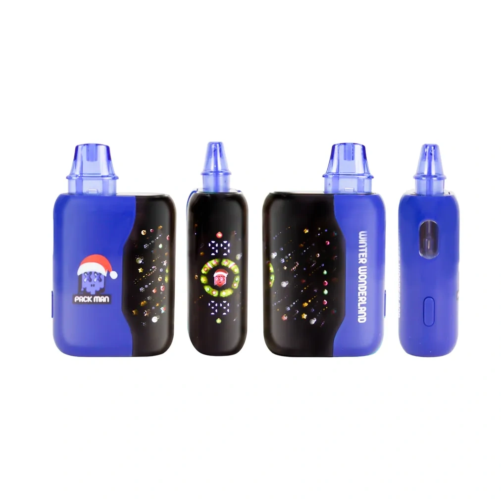packman vape flavors 2g Disposable Rechargeable Pen Christmas Liquid Diamond Preheating Fucntion joint case weed Understanding the Portability and Flavor:Strawberry Grape