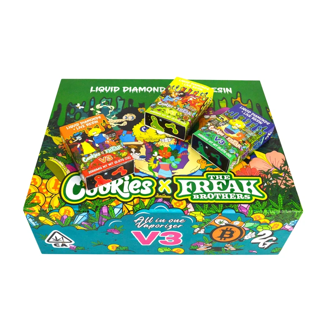 Cookies x The freak Brothers v3​ 2g Disposable USA STOCK Vape Pen