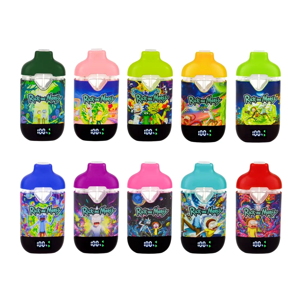 Rick and morty Vape Dual Flavors 2g Disposable Empty USA Stock Switch Pen